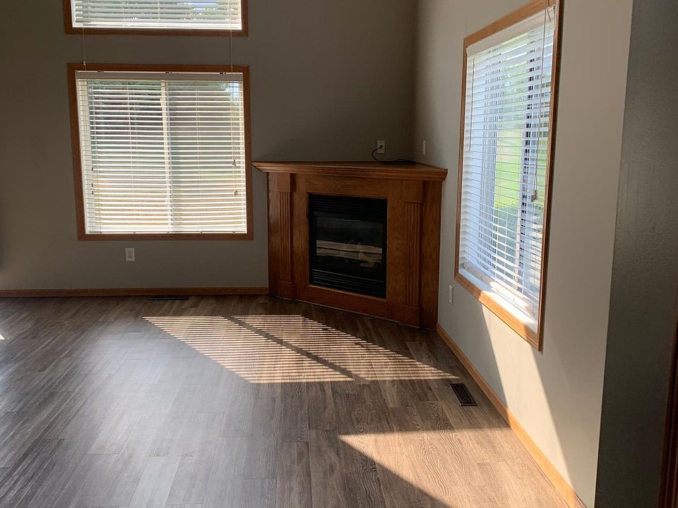 Living room and gas fire place