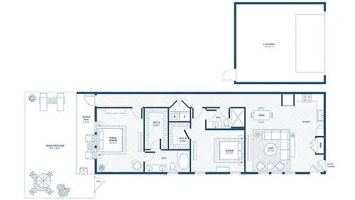 Floor plan B1-Sonora