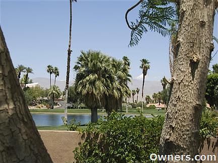 View from one of the golf course view patios