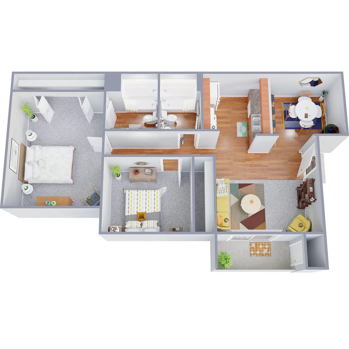 Floor plan B1