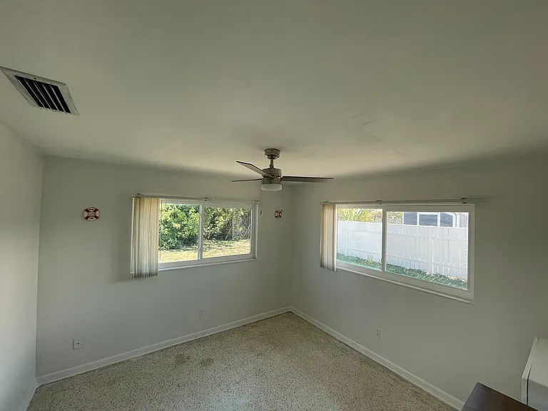 Spacious bedroom