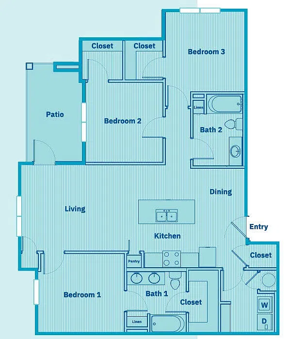 Floor plan The Pontchartrain