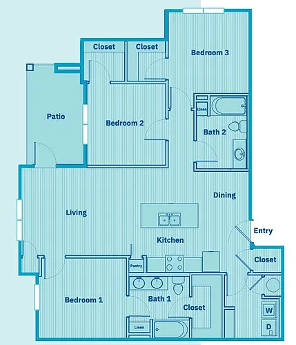 Floor plan The Pontchartrain