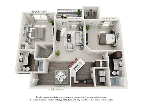 Floor plan B1