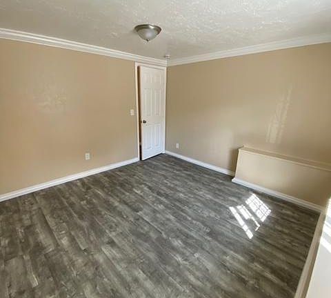 Bedroom & door to living room