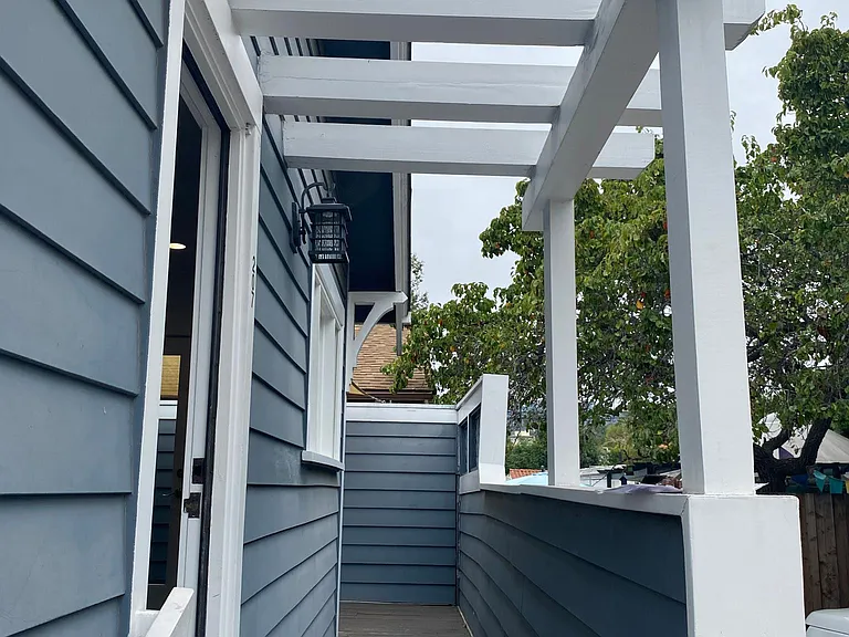 Back Walkway To Patio