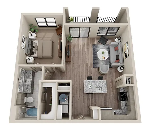 Floor plan B