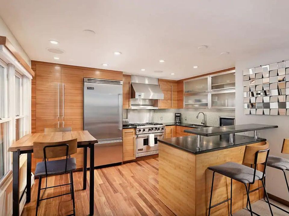 Well appointed kitchen with high end appliances.