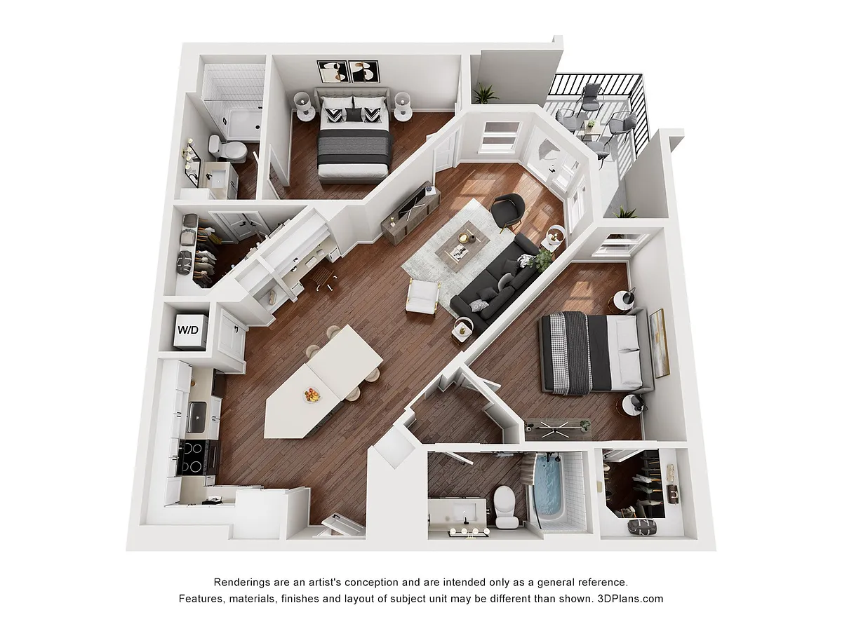 Floor plan MLK