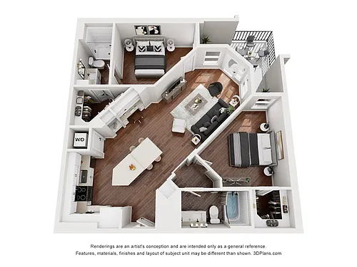 Floor plan MLK