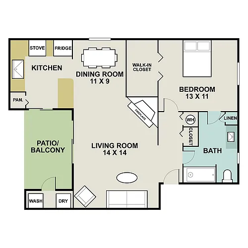 Floor plan Amelia