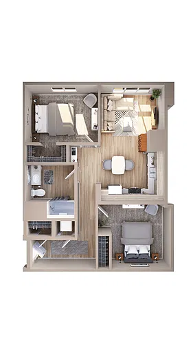 Floor plan B12