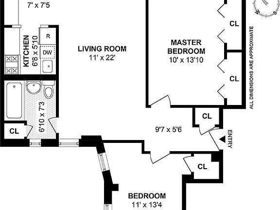 5th image of 342 E 53rd St APT 1A