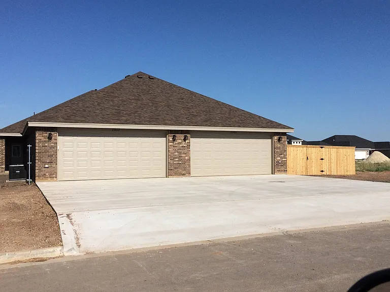 Rear entry garage