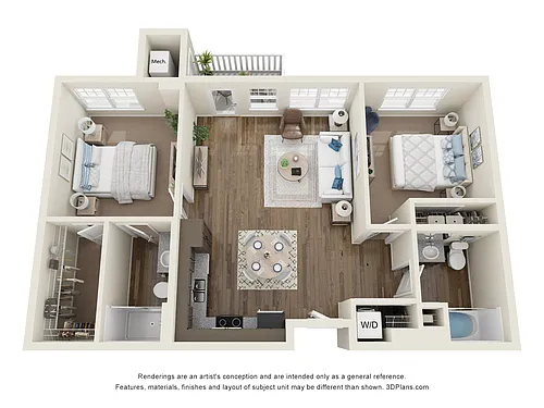 Floor plan The Main