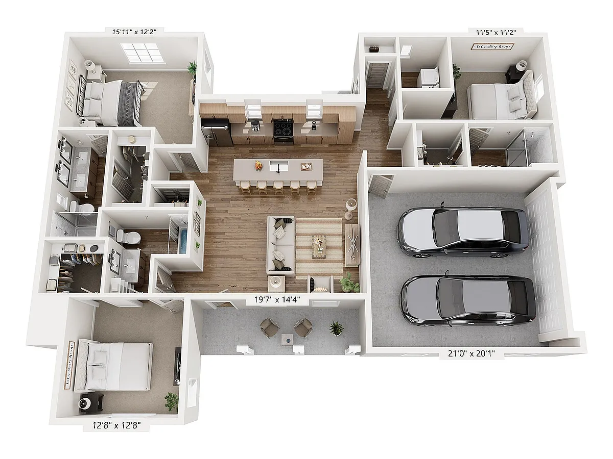 Floor plan C1-G
