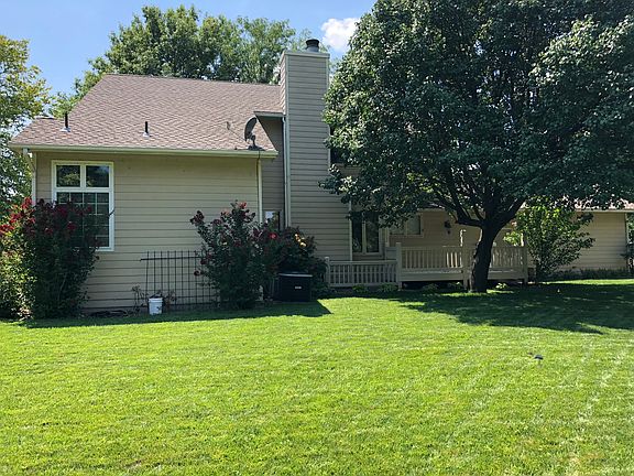 Large back yard