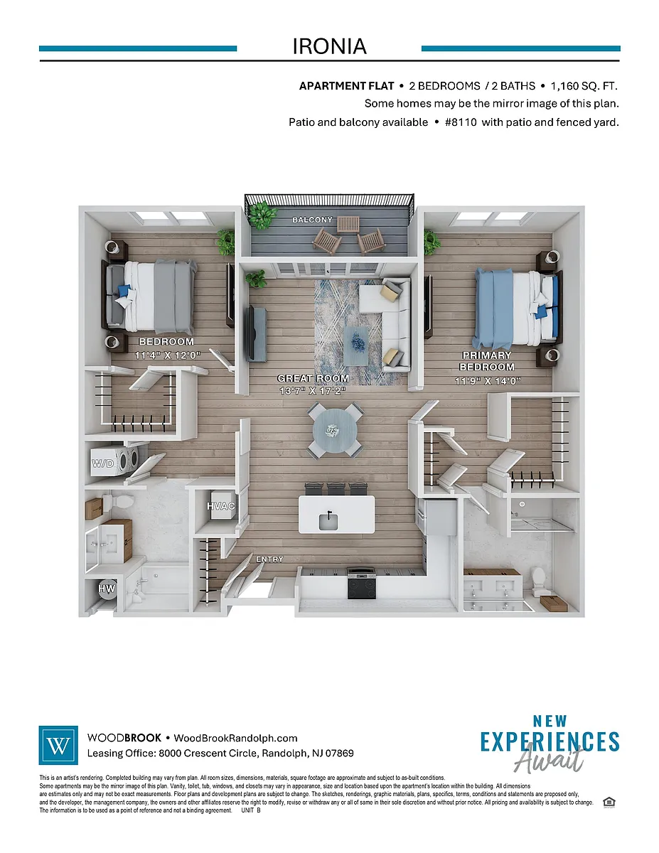 Floor plan IRONIA