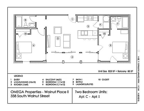 Floor plan I