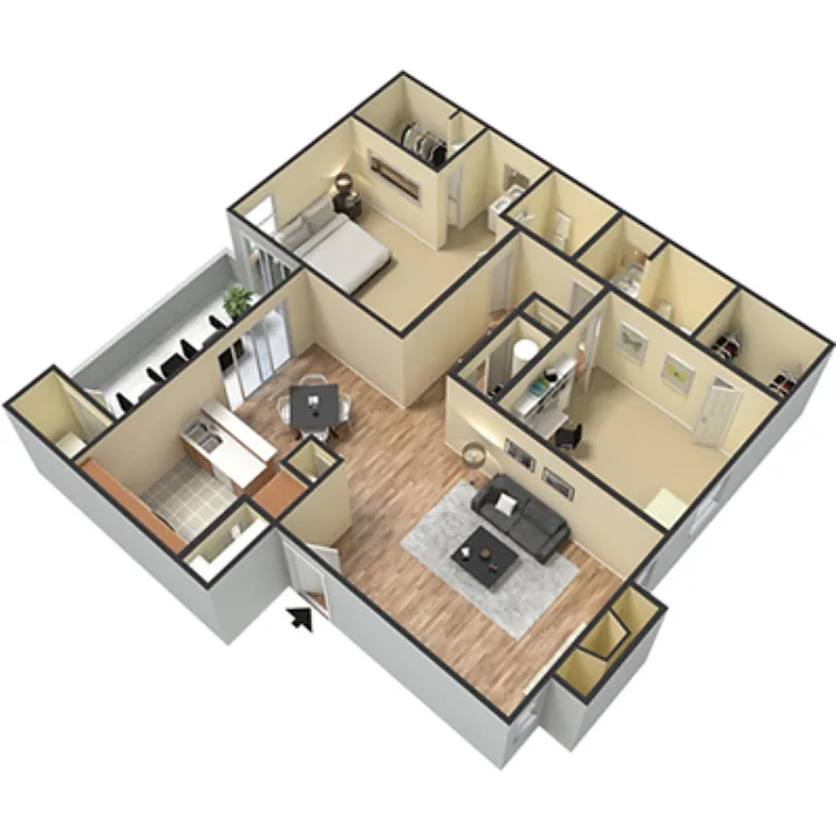 Floor plan B1
