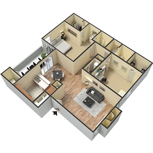 Floor plan B1