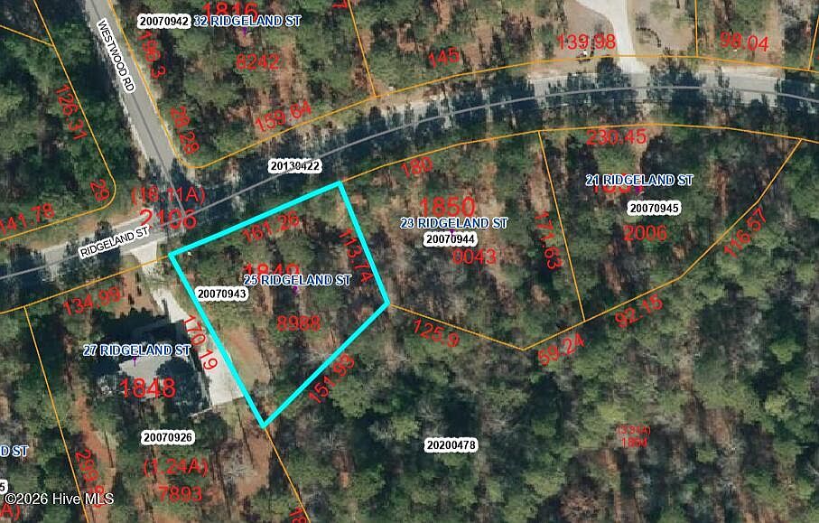1st image of 25 Ridgeland Street LOT 1849