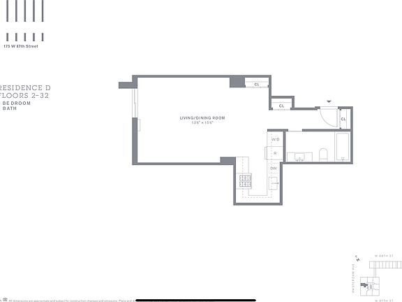 2nd image of 561 Amsterdam Ave Unit 17D