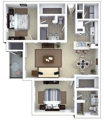 Floor plan Hemingway