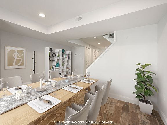 Alternate staging -- large dining room
