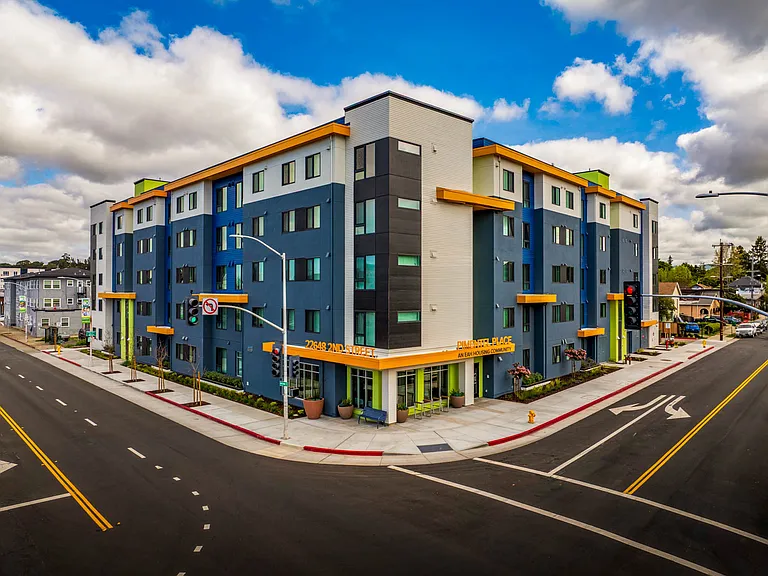 Modern and colorful apartment community in the heart of Hayward.