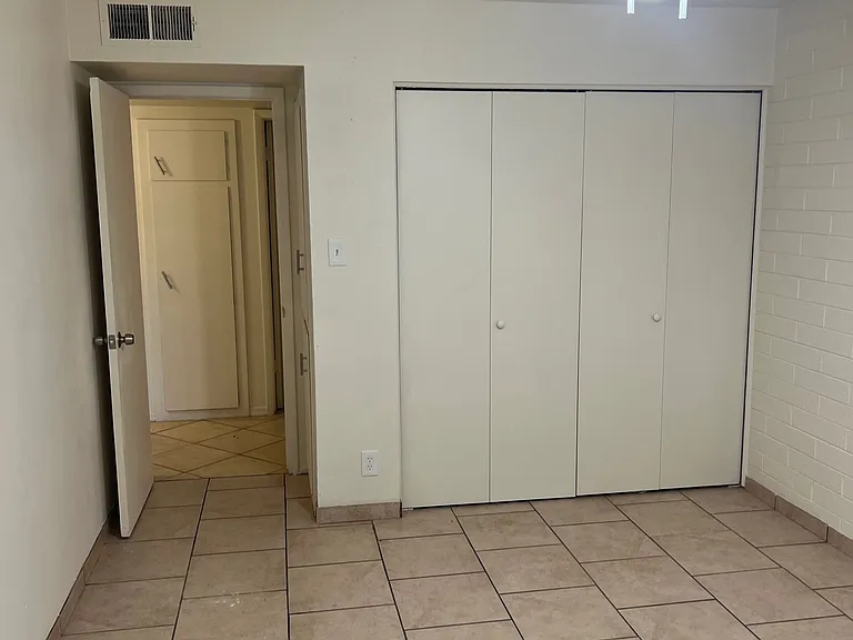 large bedroom with lots of closet space
