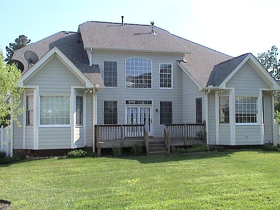Back view of the house