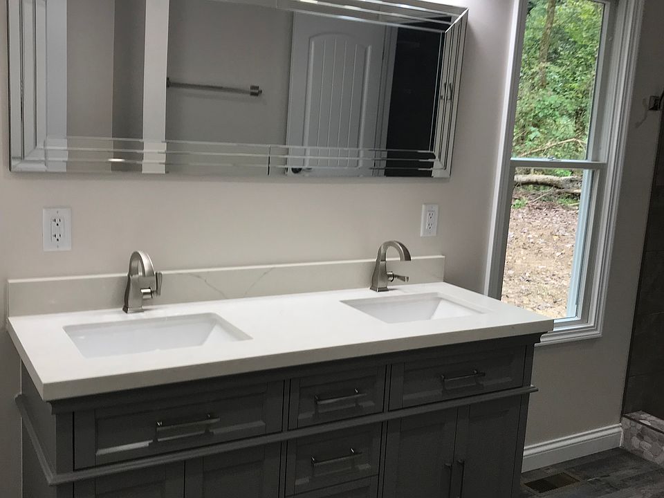 Master bath vanity