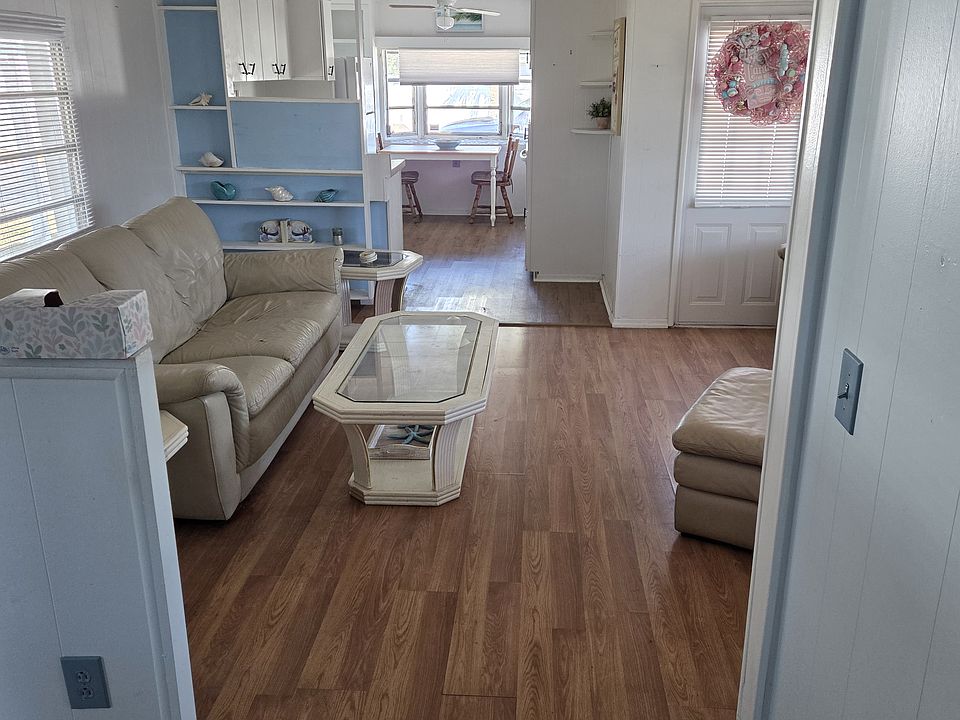 Foyer leading to living room