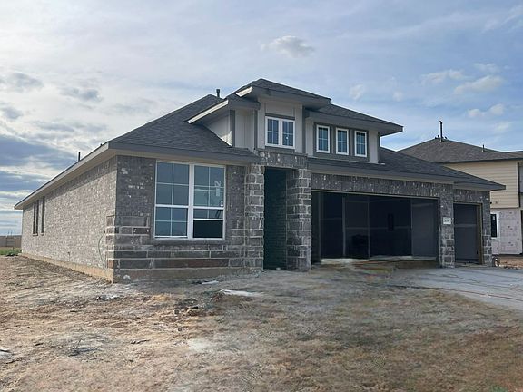 Construction progress - front elevation
