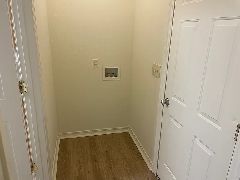 Washer hookup