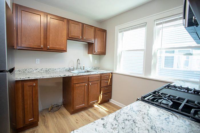 Kitchen w/ dishwasher not shown
