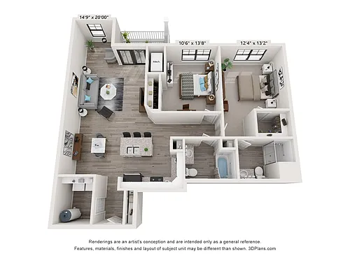 Floor plan E