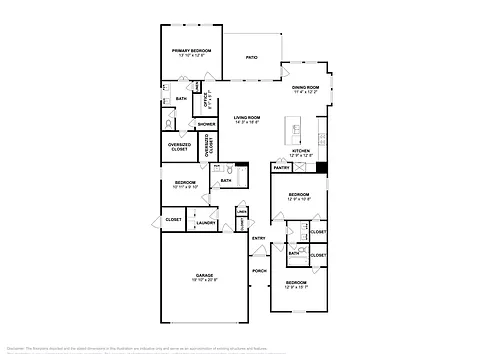 Floor plan Plan 6