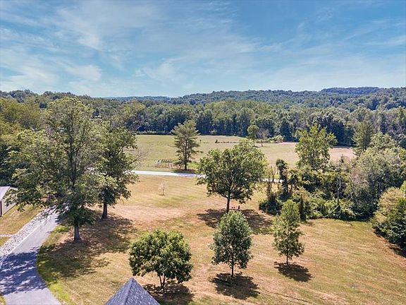 Aerial View of the front yard and front view