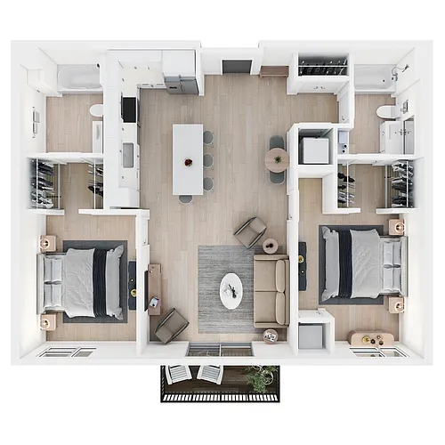 Floor plan Timber
