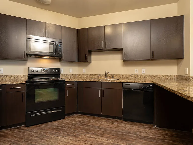Kitchen with Stainless Steel Appliances