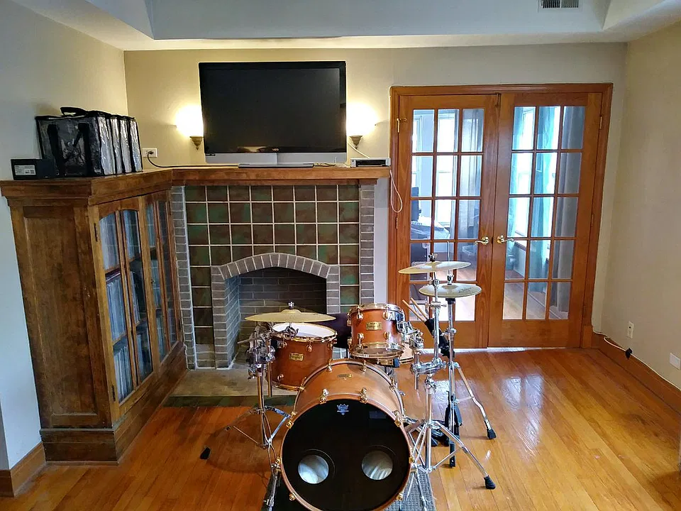 Gas Fireplace in living room