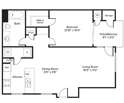 Floor plan 808
