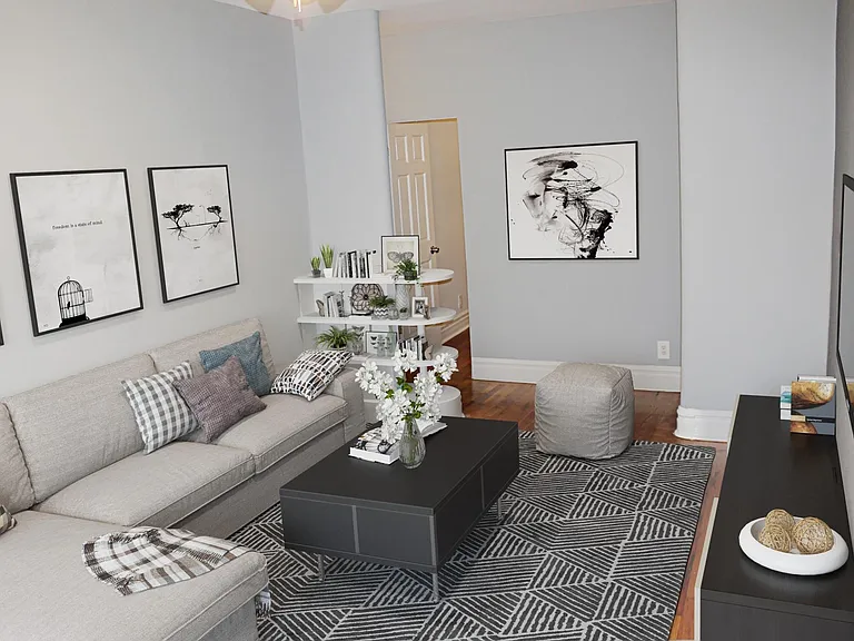 Living Area - Virtually staged