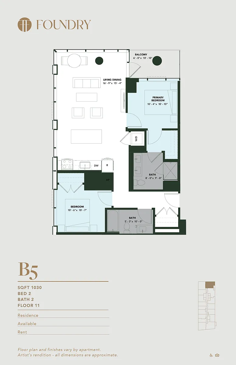 Floor plan B5