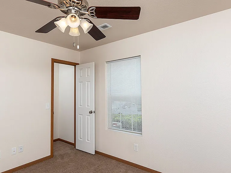 Bedroom and Spacious Closet