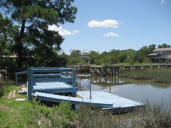 This IS your backyard, tidal creek with dock.