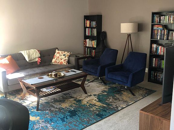 furnished living room