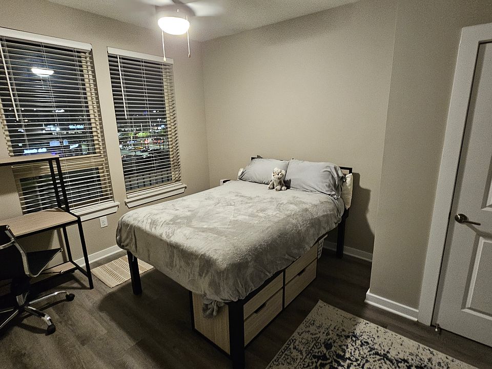 Bedroom at night